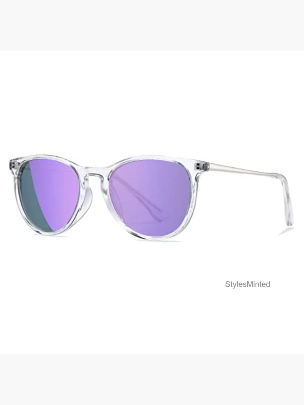 Polarized Kids Sunglasses 100% UV Protection Round Wrap Fit